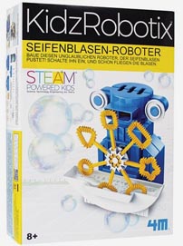KidzRobotix Bastelset Seifenblasen-Roboter ab 8J